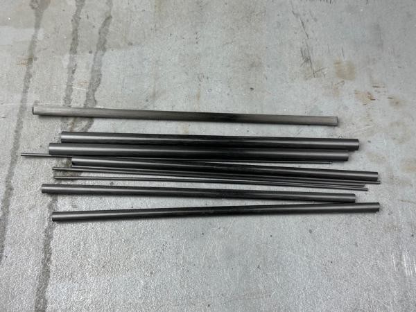 Kohlefaserrohr 8x1mm